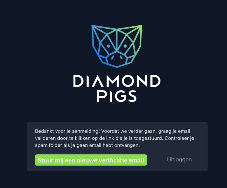 Starten met Diamond Pigs en de strategieën