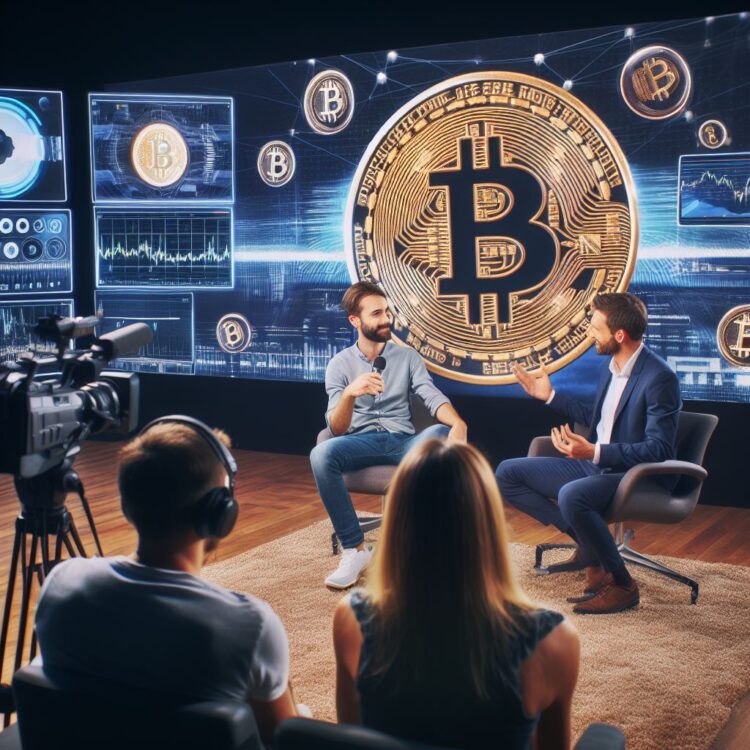 Crypto-gids Interviewt in de Studio van Amsterdam