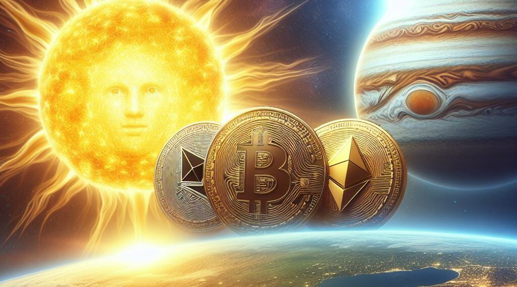 Ethereum Bitcoin Jupiter Solana