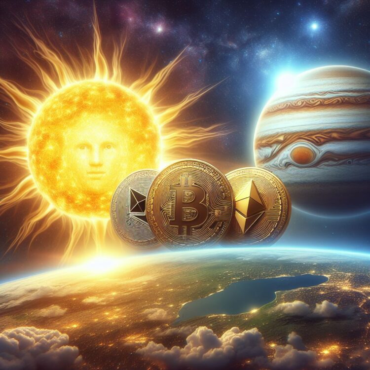 Ethereum Bitcoin Jupiter Solana