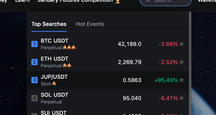 Crypto Update: Ethereum (ETH), Bitcoin (BTC) en Jupiter (JUP) in de Schijnwerpers