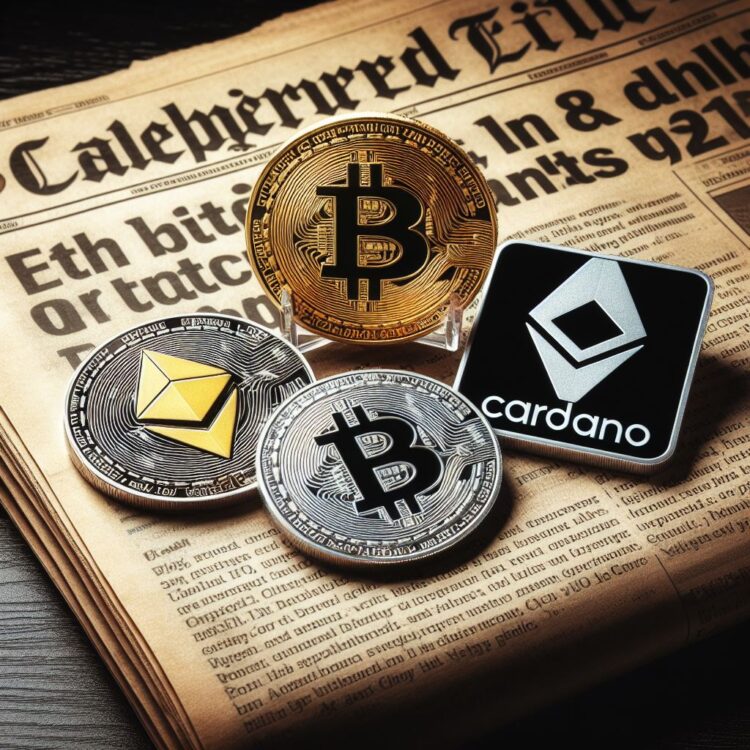 Bitcoin Ethereum Cardano