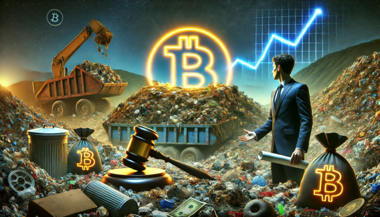 Rechter Stopt Poging om $750 Miljoen Bitcoin-fortuin uit Vuilstort te Herstellen