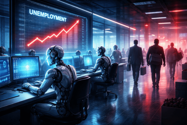 Bitcoin, Ethereum en XRP dalen door AI-angst: zorgen over werkloosheid drukken de cryptomarkt