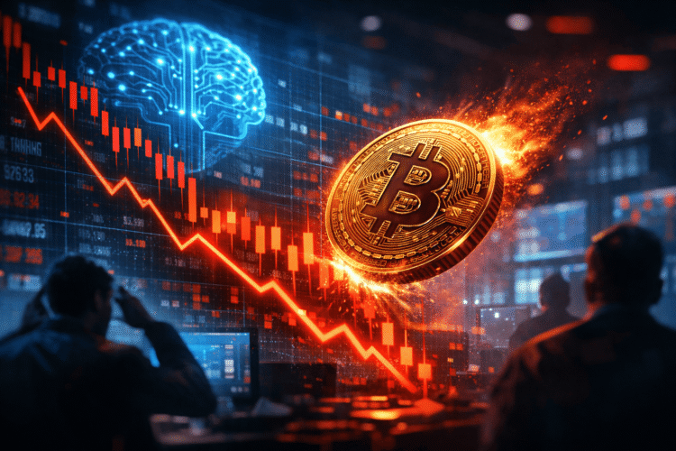 Bitcoin, Ethereum en XRP dalen door AI-angst: zorgen over werkloosheid drukken de cryptomarkt
