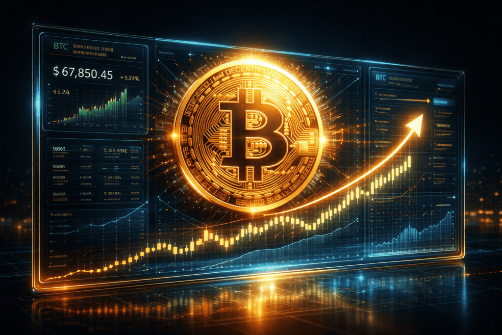 Bitcoin stijgt verder sterke marktgroei wijst op een nieuwe bullish fase