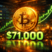 Waarom Stijgt Crypto Vandaag Bitcoin Doorbreekt $71,000 Ondanks Spanningen in het Midden-Oosten