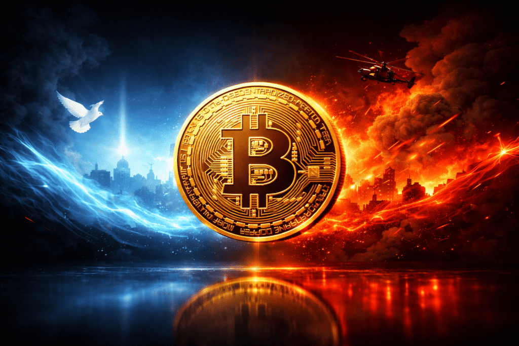 Bitcoin op een Keerpunt Wapenstilstandsgesprekken Kunnen Doorbraak of Daling Richting $80,000 Veroorzaken