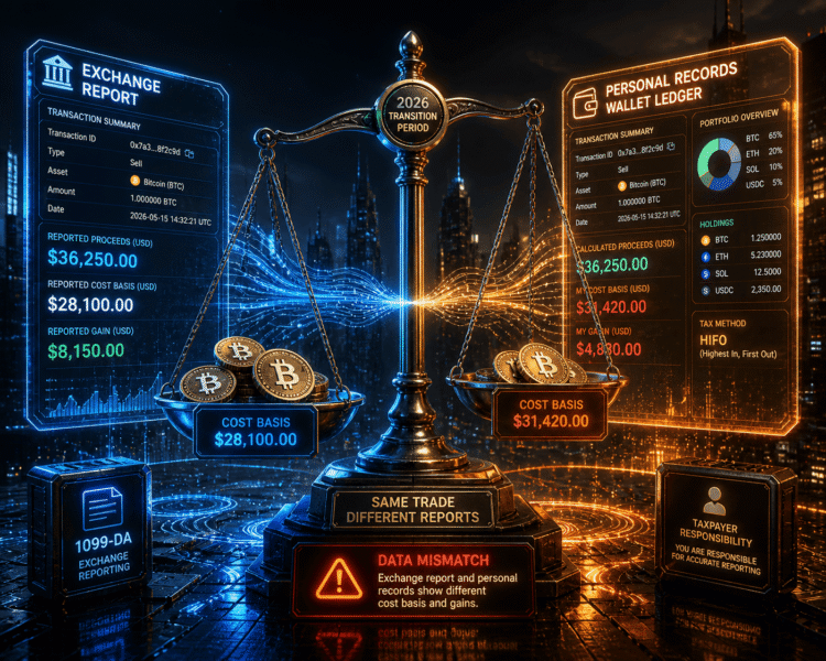 IRS Crypto Belastingvrijstelling 2026 Waarom Uw Transacties Kunnen Afwijken van Exchange Rapporten
