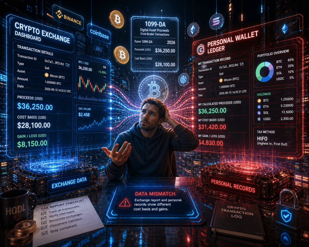 IRS Crypto Belastingvrijstelling 2026 Waarom Uw Transacties Kunnen Afwijken van Exchange Rapporten
