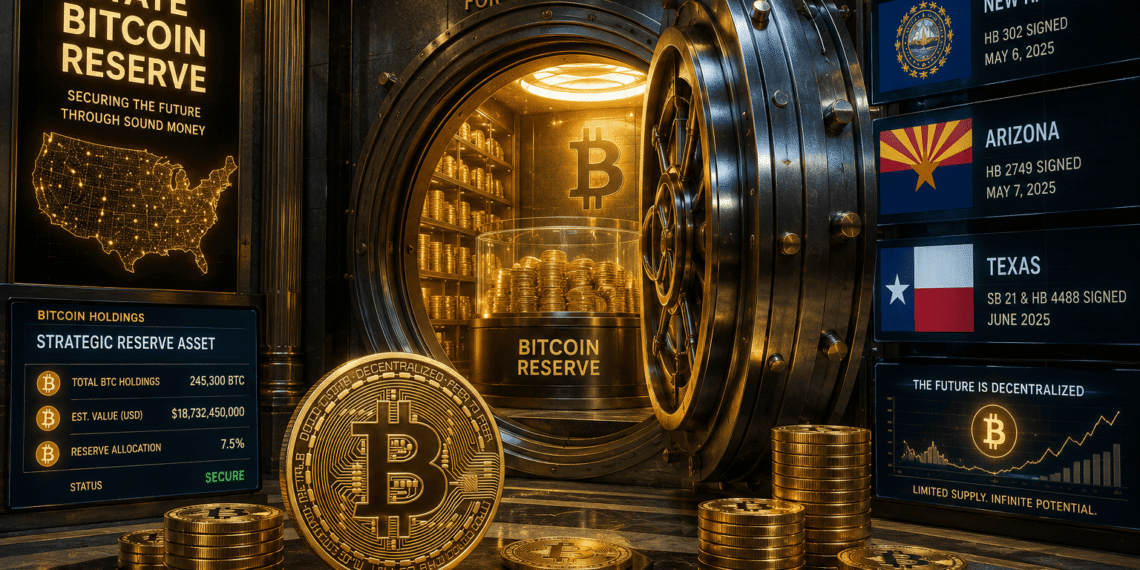 Kunnen Bitcoin-reserves van Amerikaanse Staten Bitcoin naar Nieuwe Recordhoogtes Sturen?